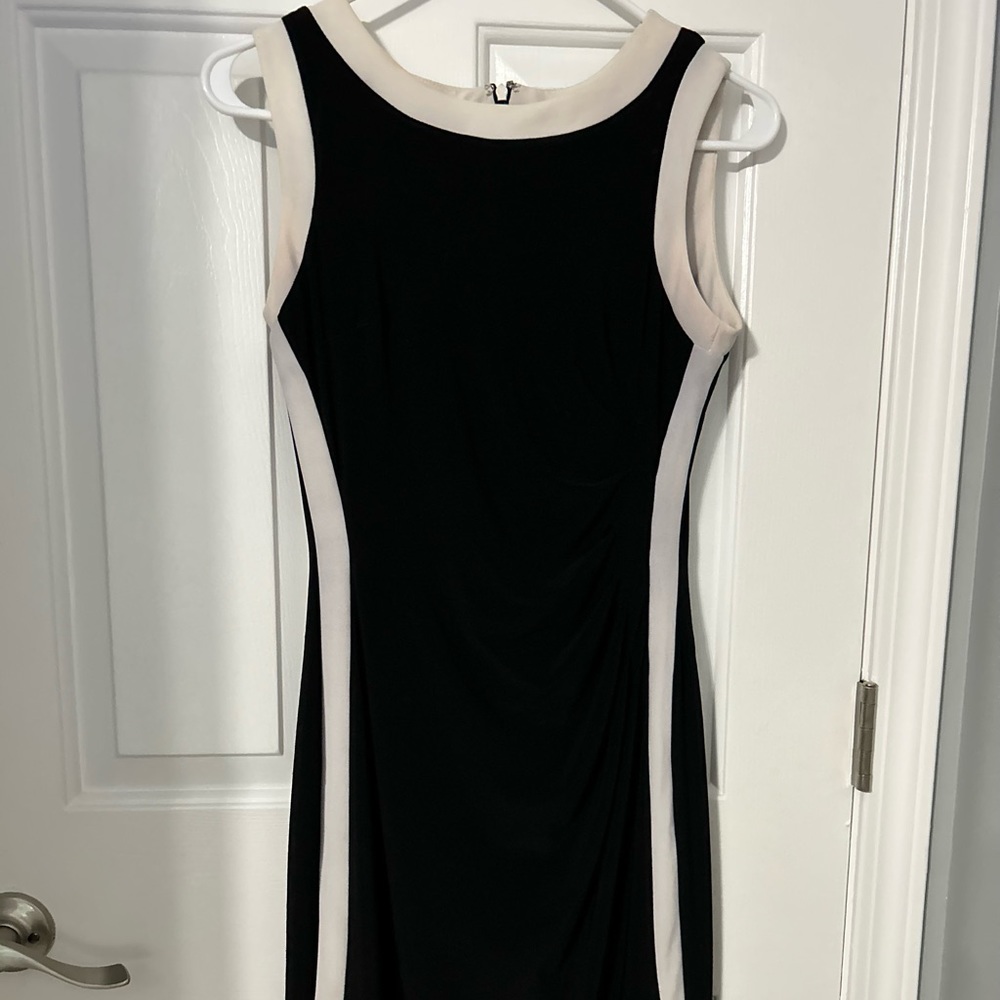 Sleek black dress